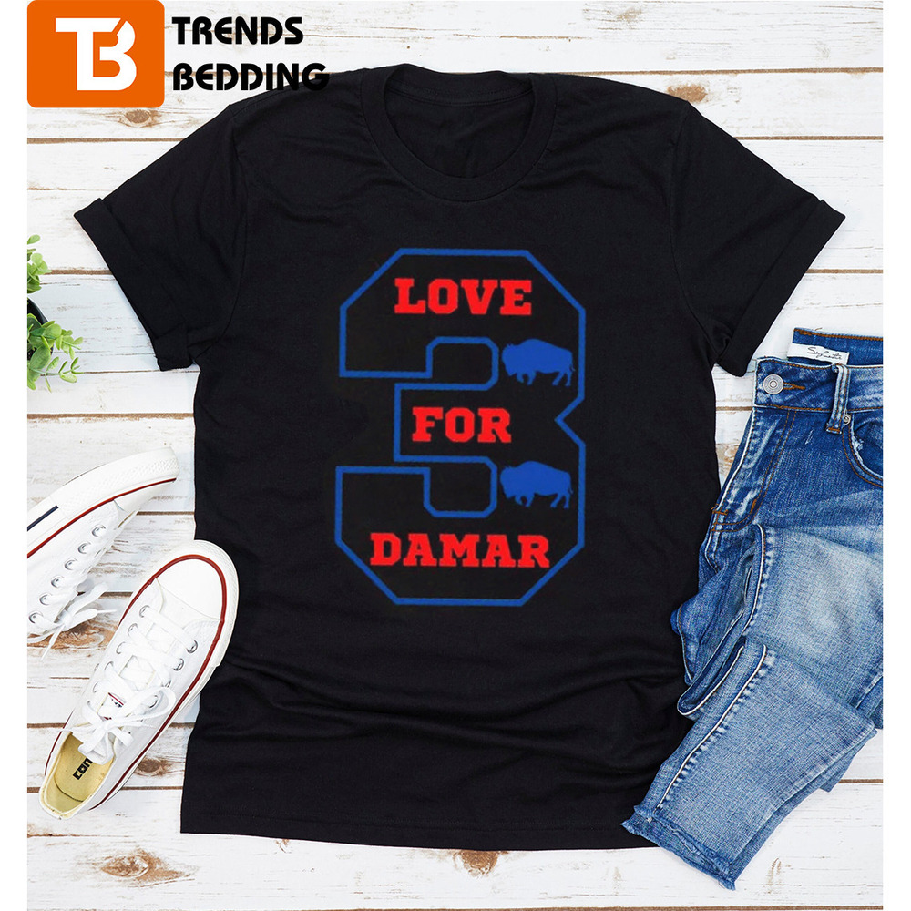 Pray For Damar Hamlin Buffalo Bills Tshirt
